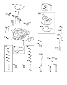 Part Location Diagram of 84005537 Briggs and Stratton SCREW